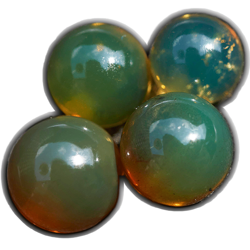 Dominican amber beads