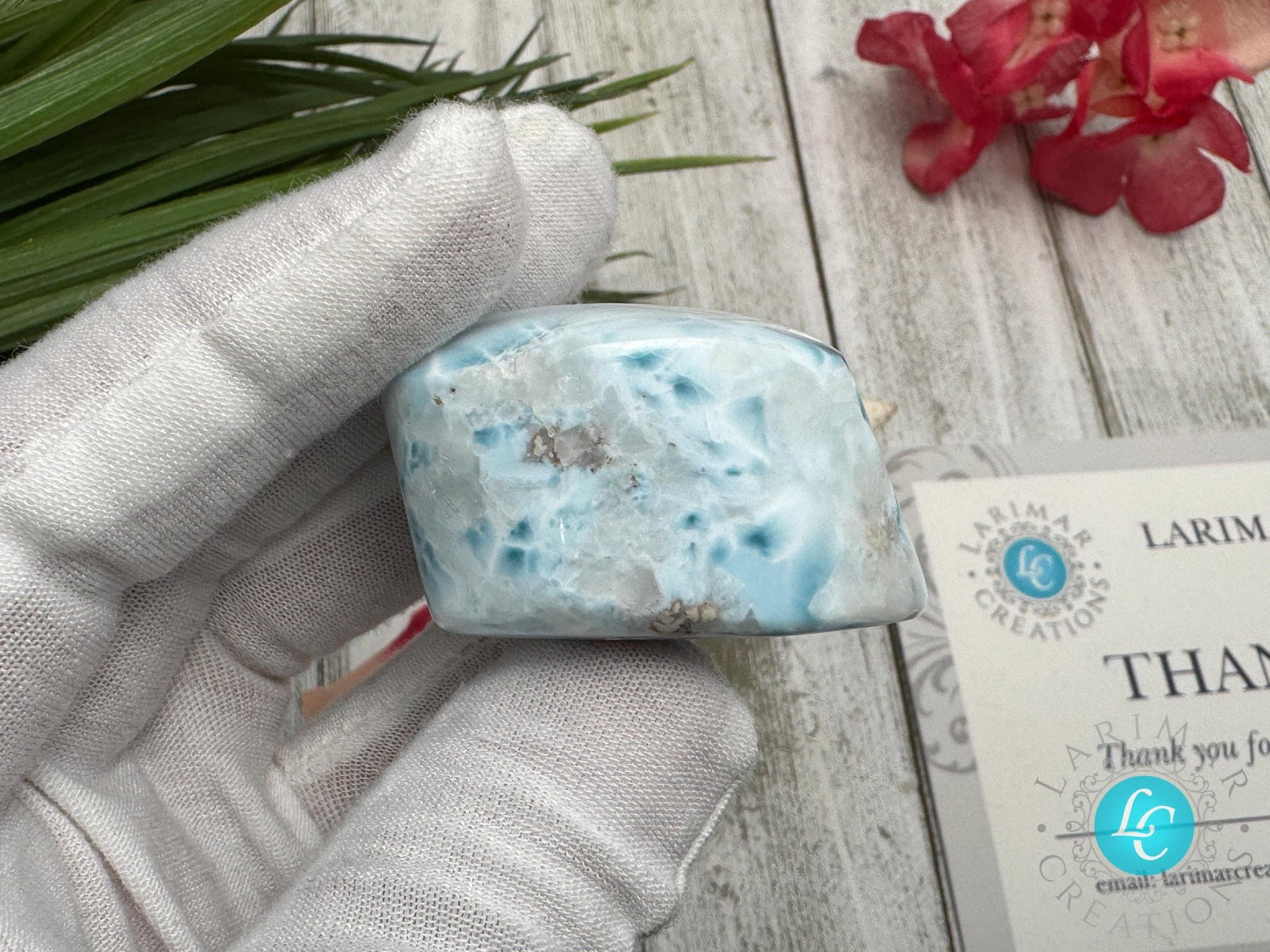 Larimar slab, larimar cabochon, cabochon Larimar , turtleback sea blue pattern, Mother's day gift, small collector's piece