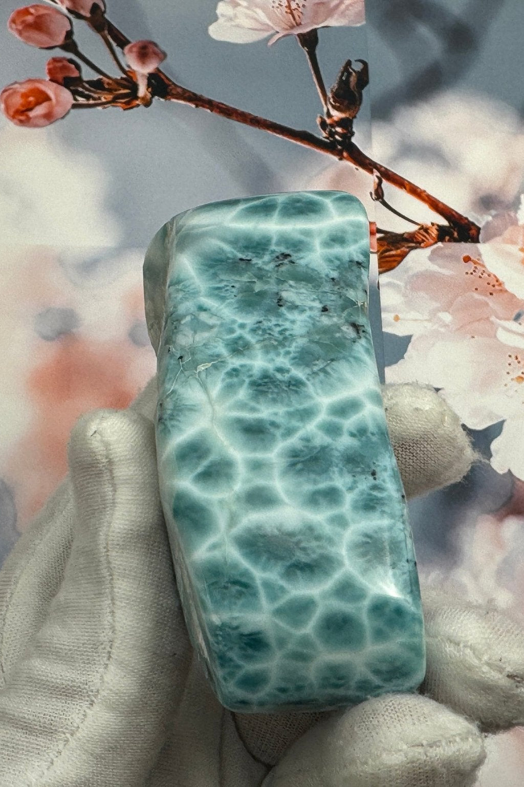 Larimar Cabochon Gemstone - Larimar Creations