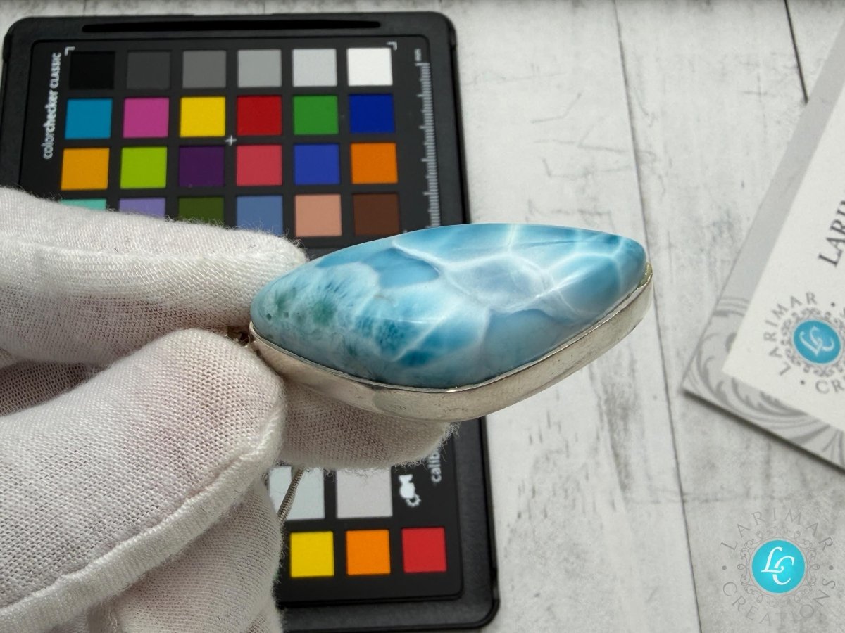 Rare Dominican Larimar Luxury Jewelry - Larimar Creations