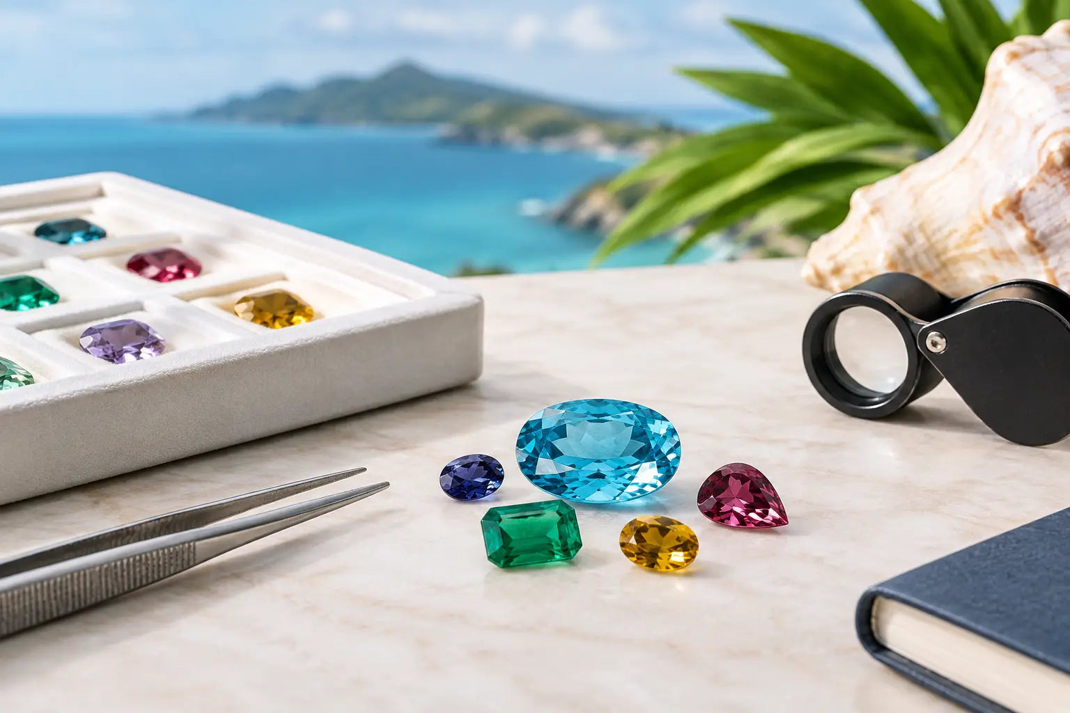 Gemstone Cataloging Examples for Rare Caribbean Stones