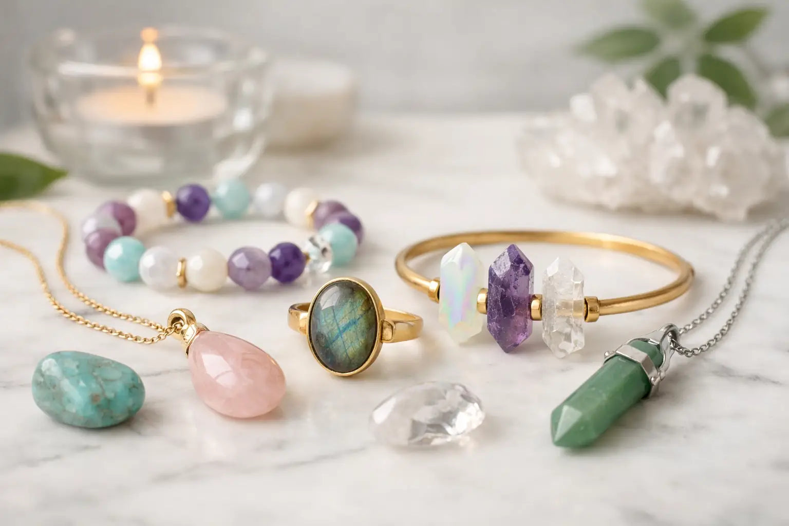 Healing Crystal Jewelry Trends Worth Wearing
