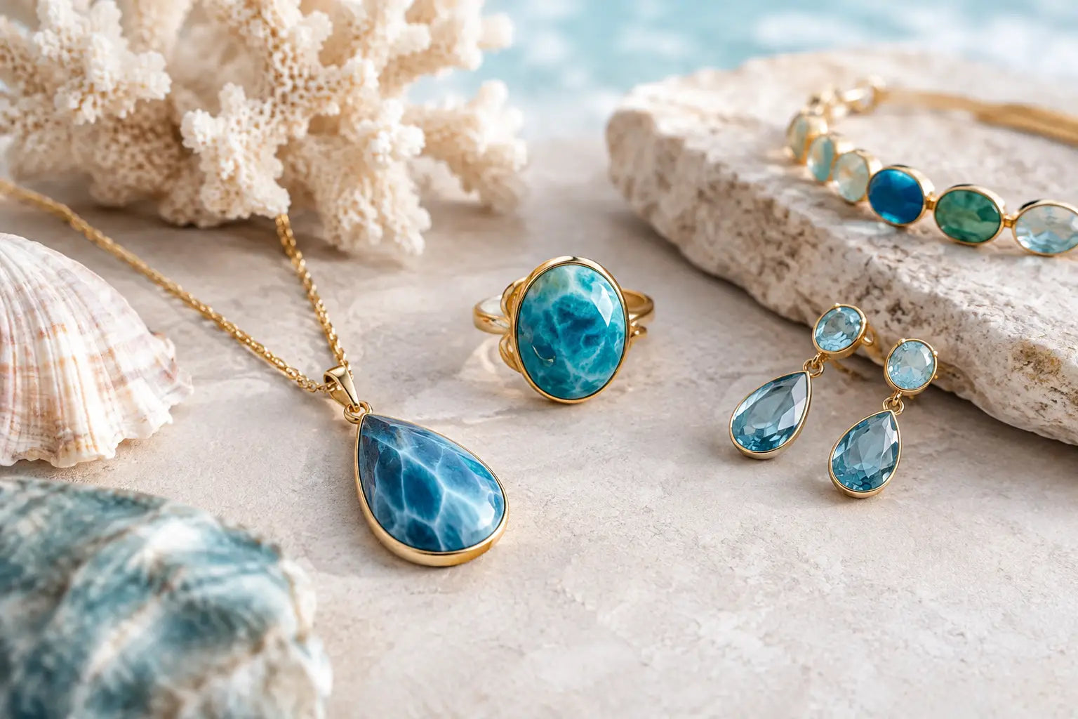 Ocean Inspired Gemstone Jewelry That Feels Rare