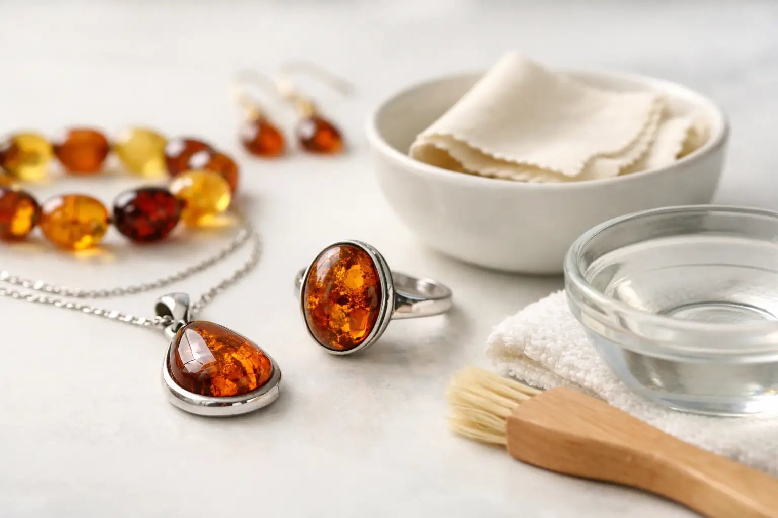 A Guide to Amber Jewelry Care - Larimar Creations