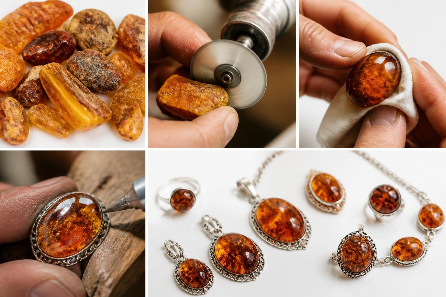 Amber Artisan: Mastering the Craft of Ancient Gemstones - Larimar Creations