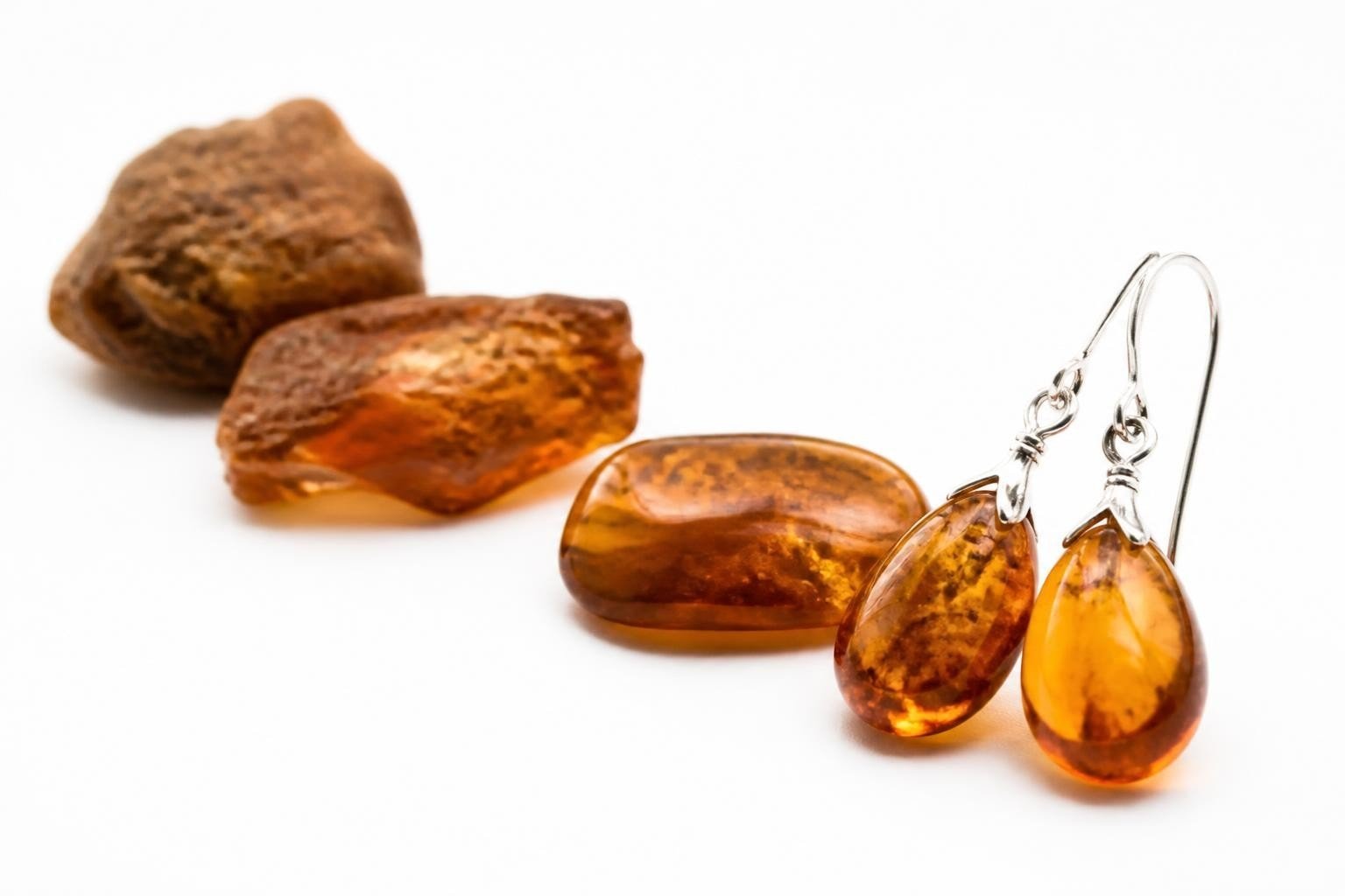 Amber Earrings: Timeless Beauty and Expert Care Guide - Larimar Creations