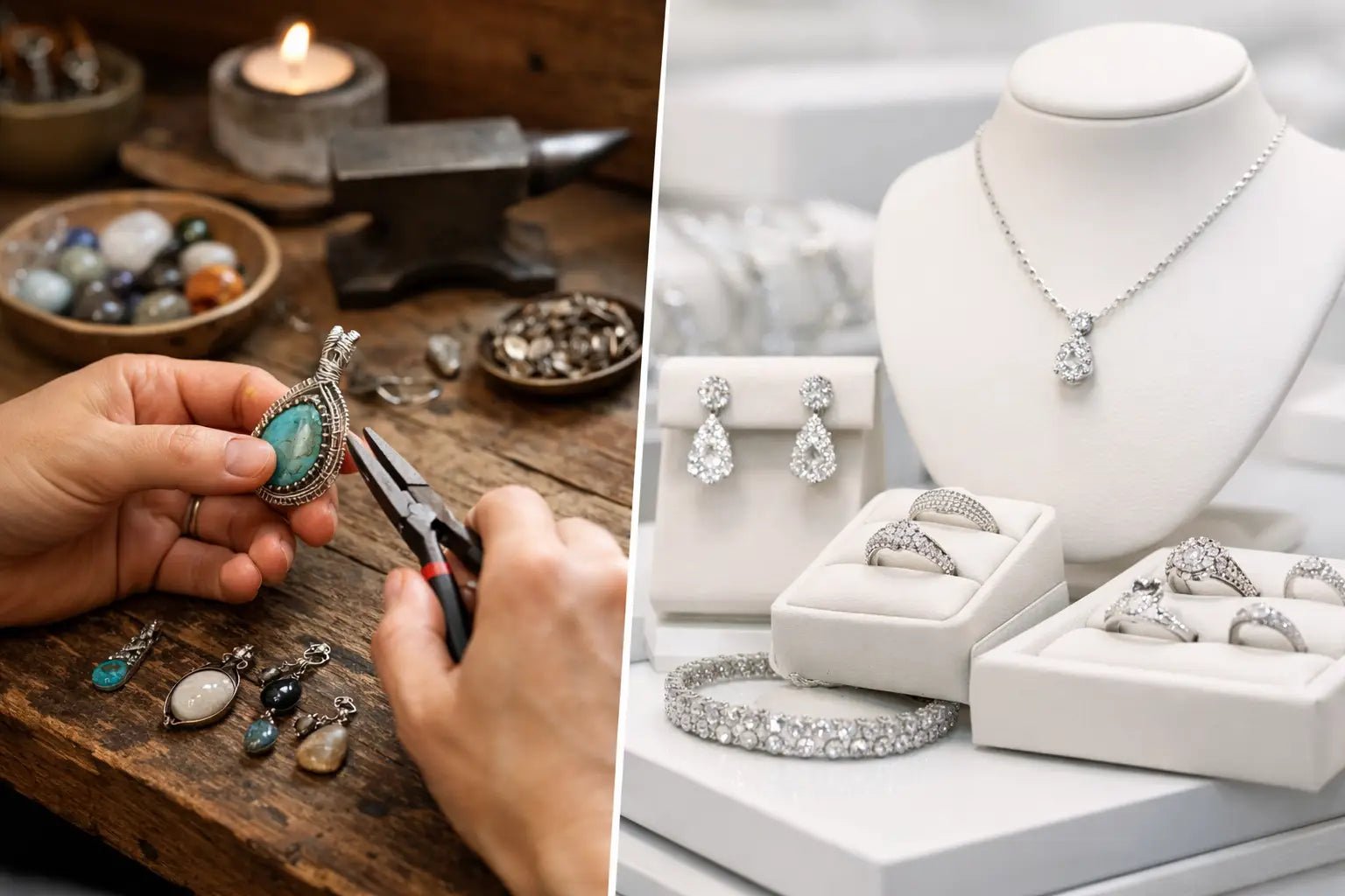 Artisan Jewelry Versus Mass Produced Choices - Larimar Creations