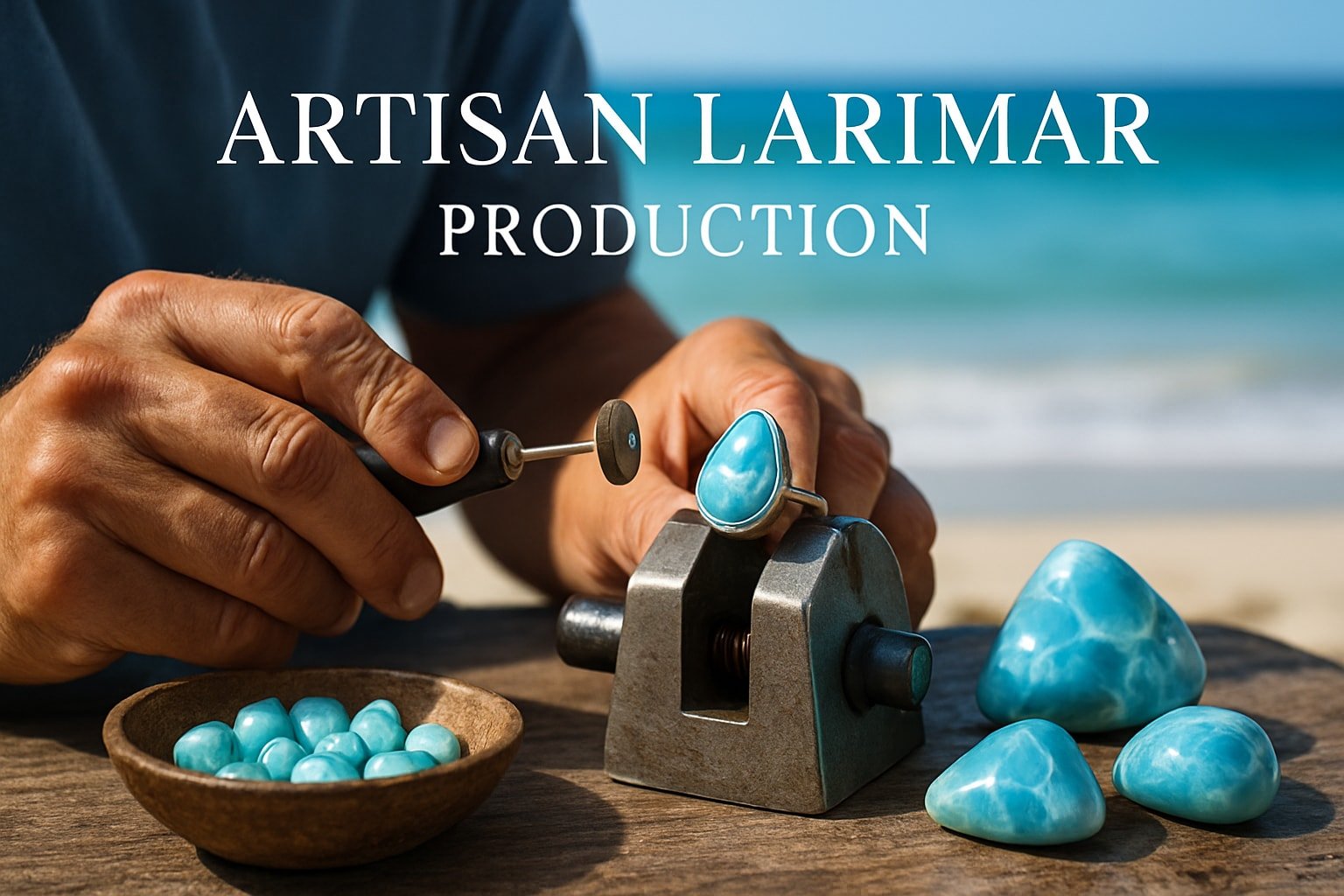 Artisan Larimar Production Master the Craft - Larimar Creations