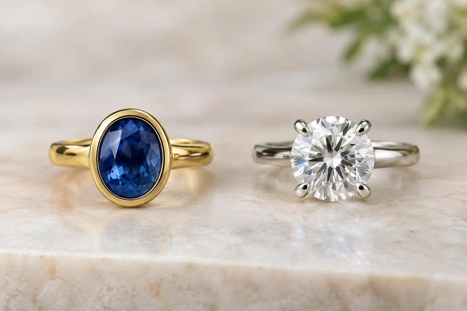Bezel Setting Versus Prong Setting for Gems - Larimar Creations