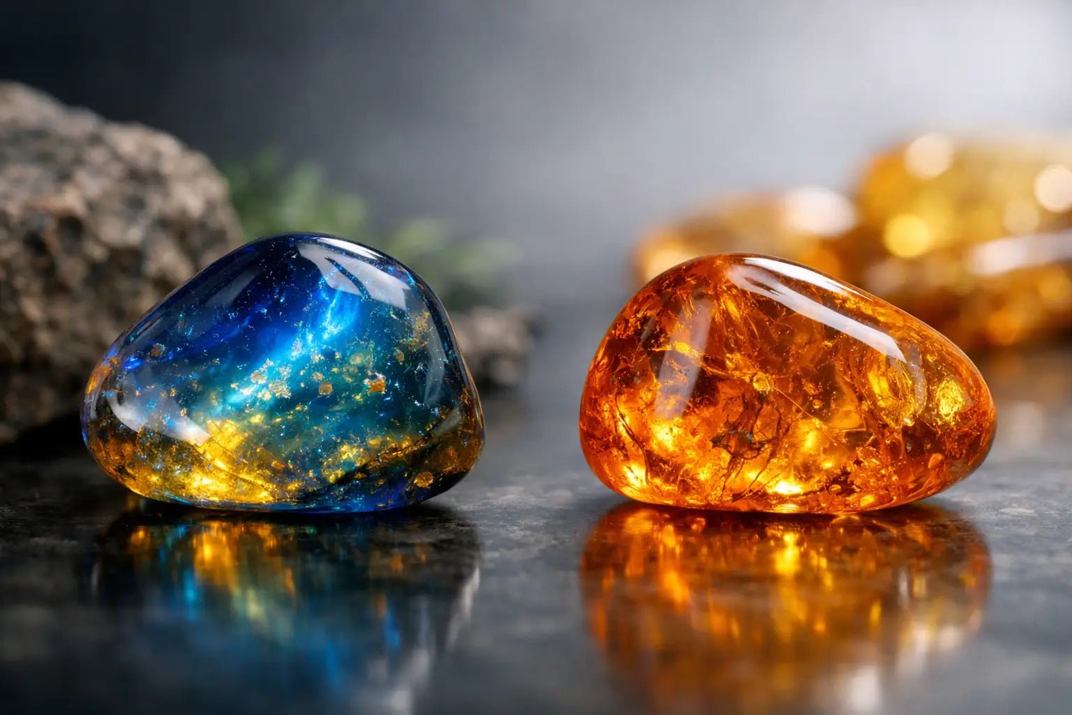Blue Amber vs Baltic Amber Explained - Larimar Creations