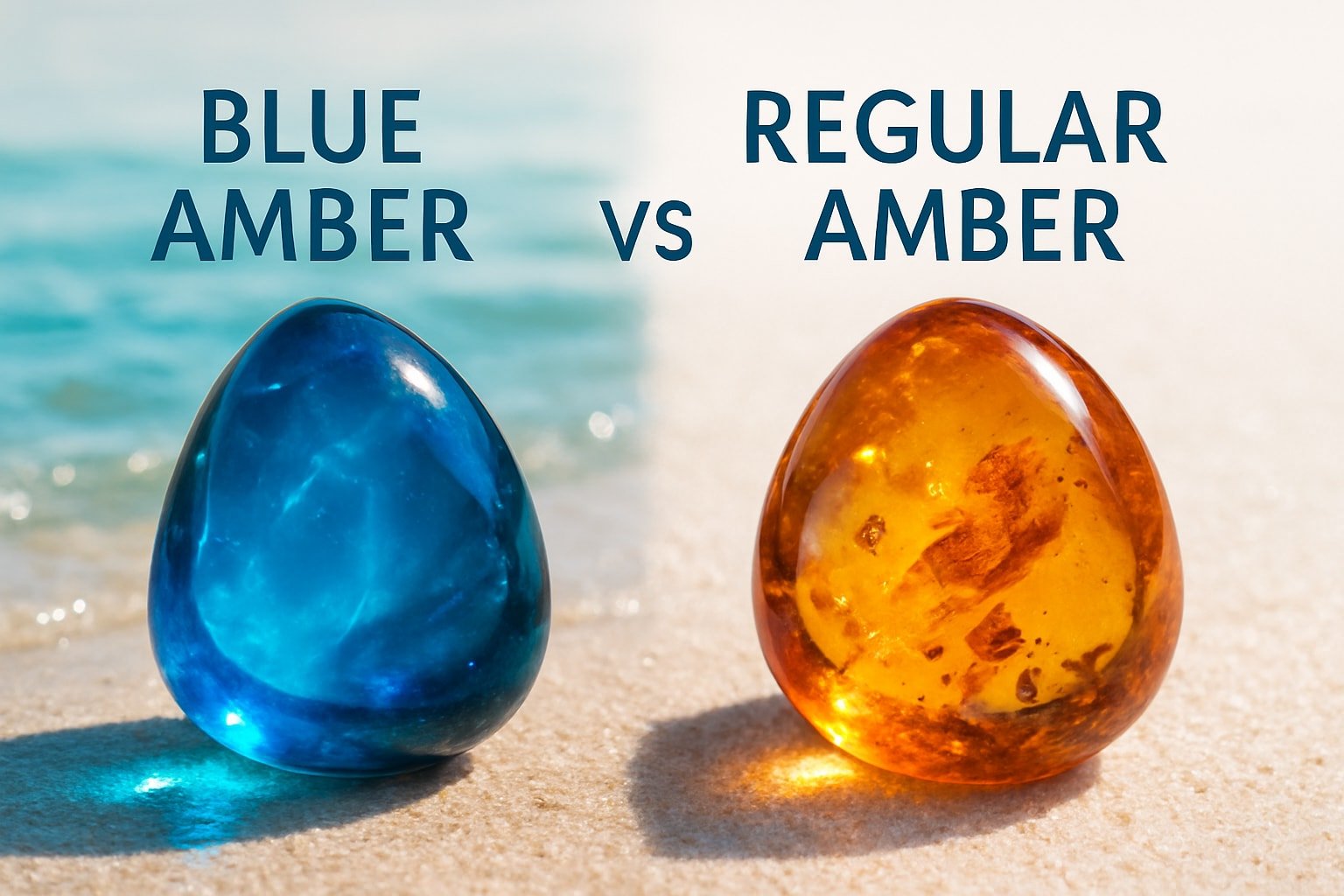 Blue Amber vs Regular Amber: Key Differences Explained 2025 - Larimar Creations