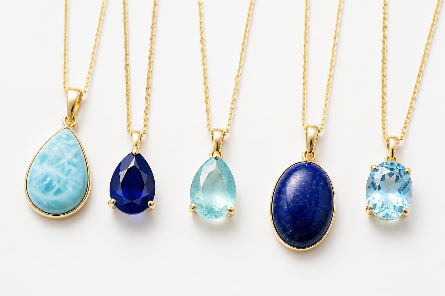 Blue Necklace: Gemstones, Symbolism & Styling Guide - Larimar Creations