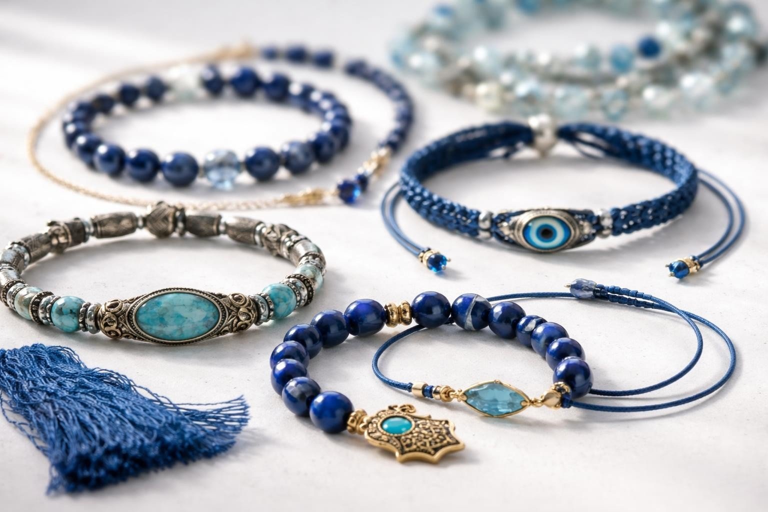 Bracelets Blue: Symbolism, Styles & Stunning Choices - Larimar Creations