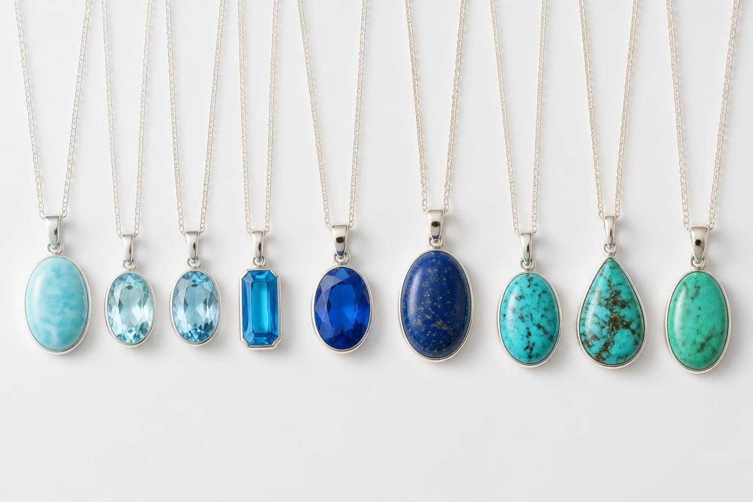 Crystal Necklace Blue: Guide to Varieties & Styling - Larimar Creations