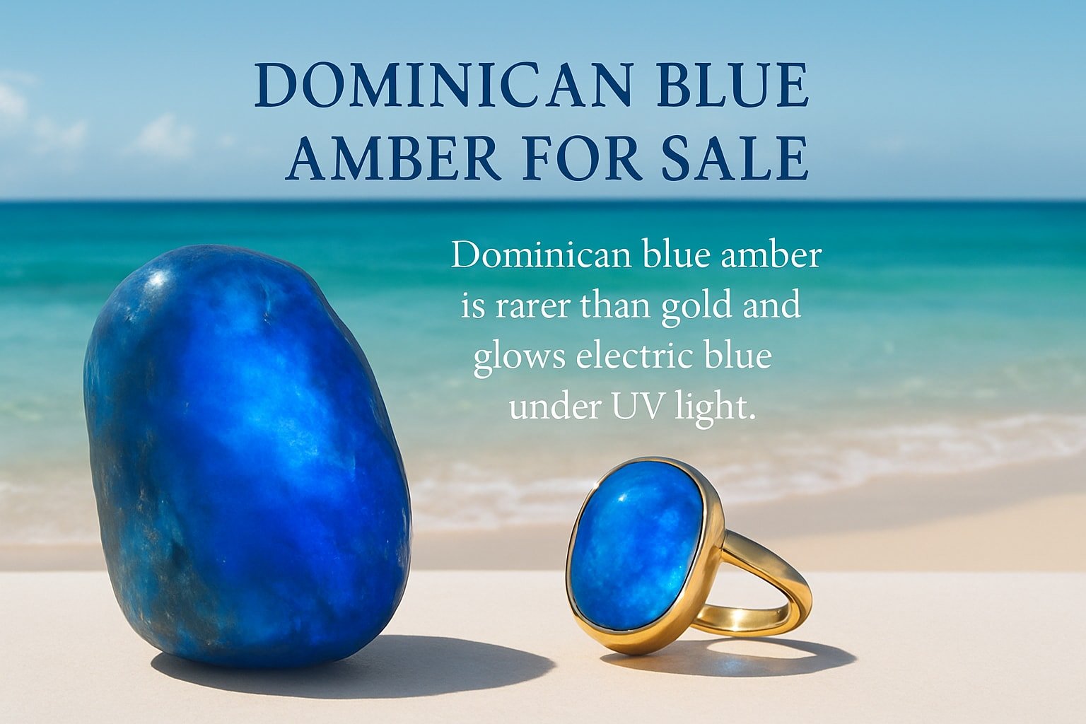 Dominican Blue Amber for Sale: Your Expert Guide 2026 - Larimar Creations