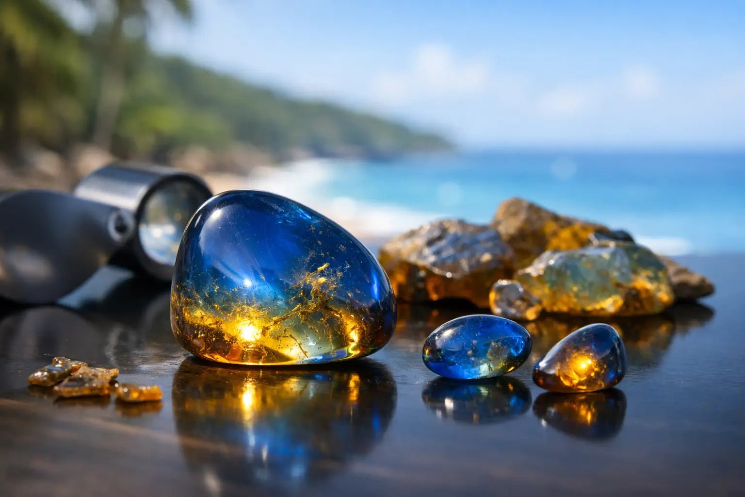 Dominican Blue Amber Guide for Buyers - Larimar Creations