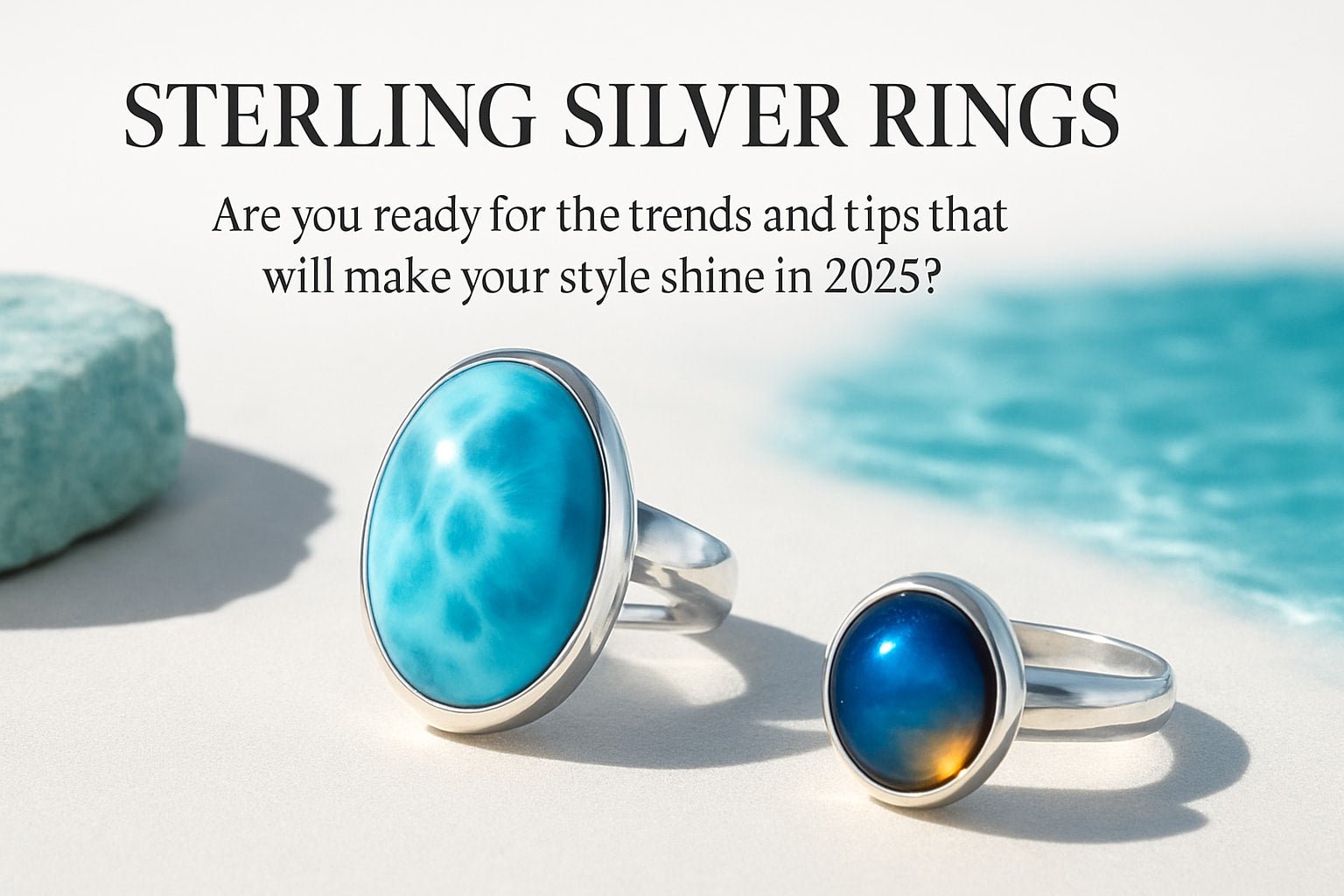 Expert Guide to Rings in Sterling Silver for 2025 - Larimar Creations