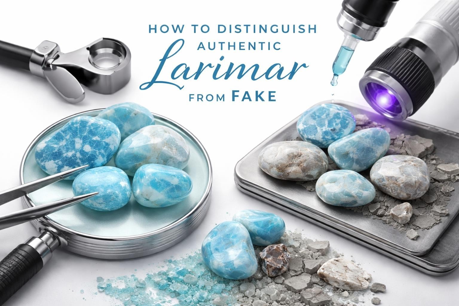 How to Identify Genuine Larimar Stones from Imitations
