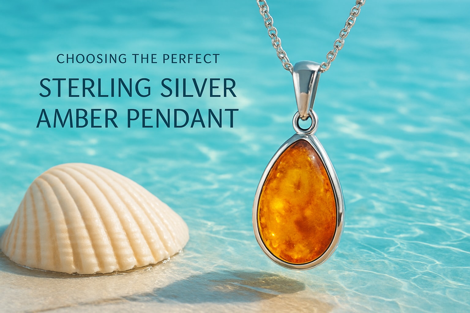 Guide to Choosing the Perfect Sterling Silver Amber Pendant 2026