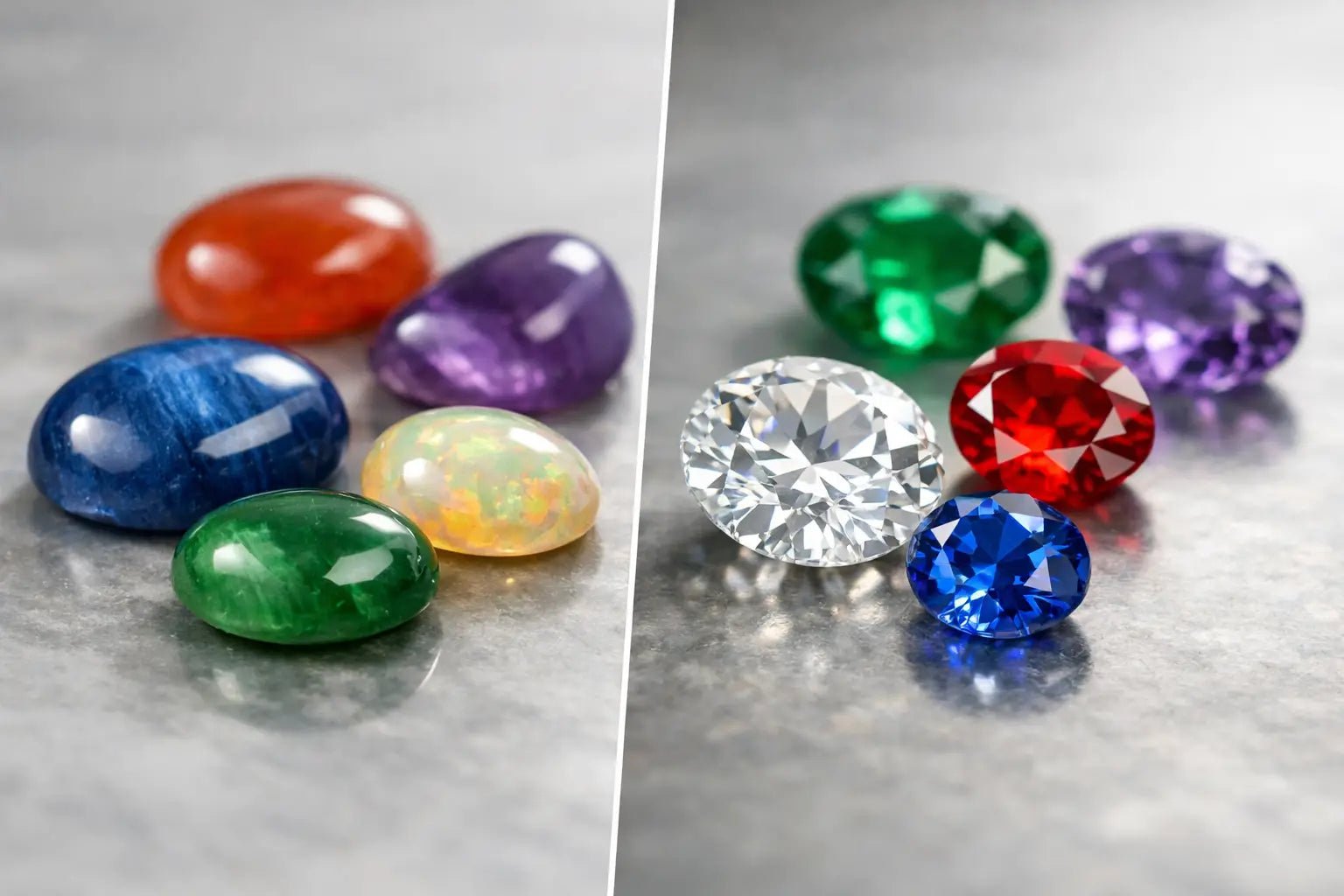 Gemstone Cabochons Versus Faceted Stones - Larimar Creations