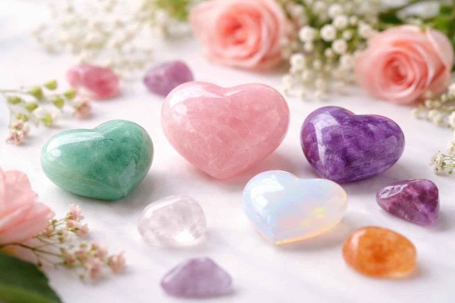Gemstone Heart: Meaning, Healing & Jewelry Guide 2026 - Larimar Creations
