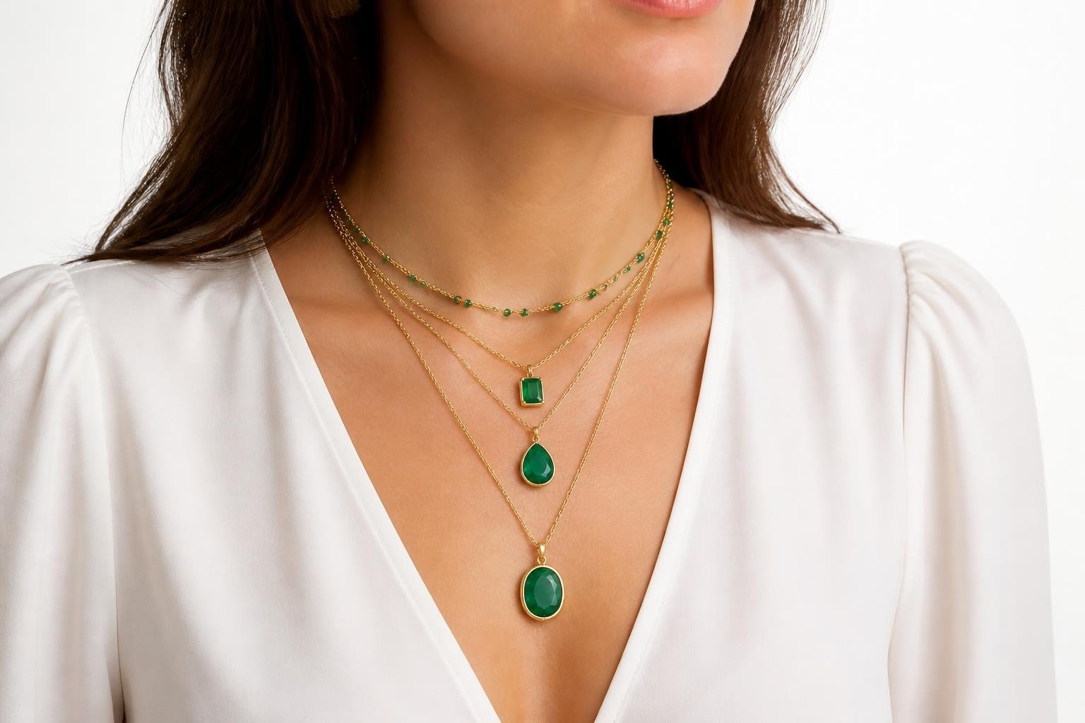 Green Necklace: A Complete Guide to Styles & Gemstones - Larimar Creations