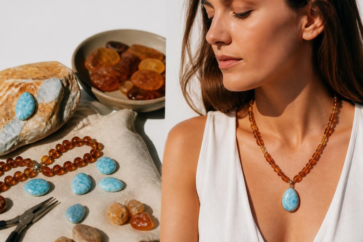 Healing Stone Necklaces: Benefits, Myths & Buying Guide - Larimar Creations