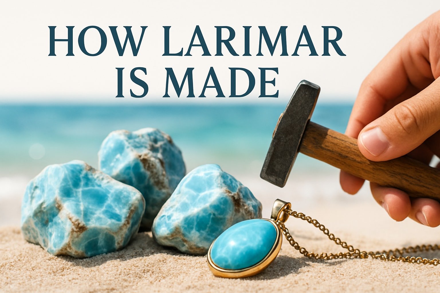 How Larimar Is Made | From Mine to Jewelry Guide - Larimar Creations