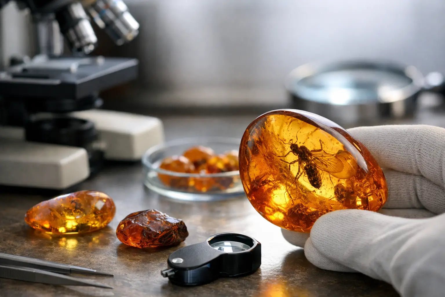 How to Authenticate Amber Fossils - Larimar Creations