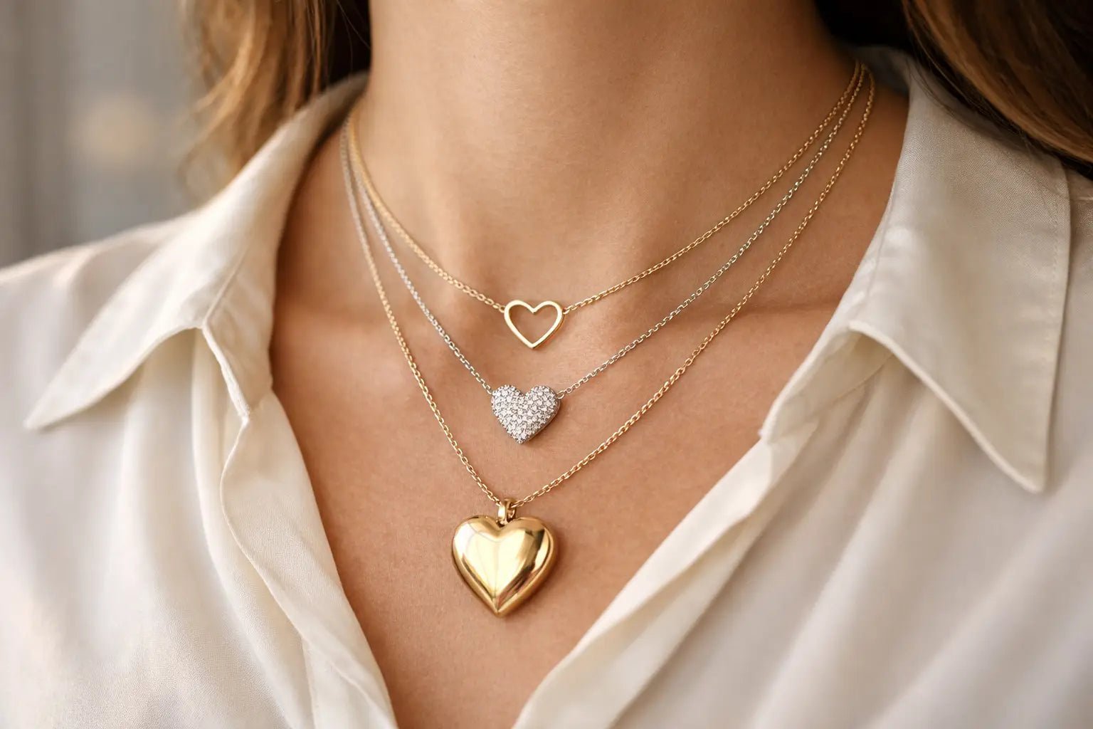 How to Layer Heart Pendants With Intention - Larimar Creations