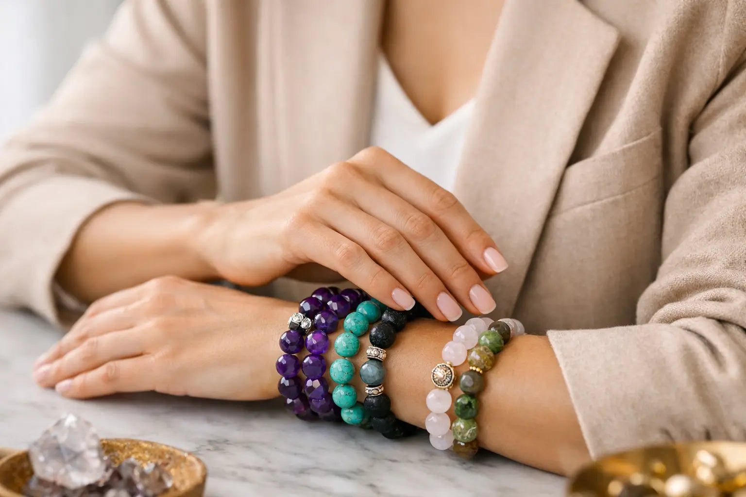 How to Wear Gemstone Bracelets with Style - Larimar Creations