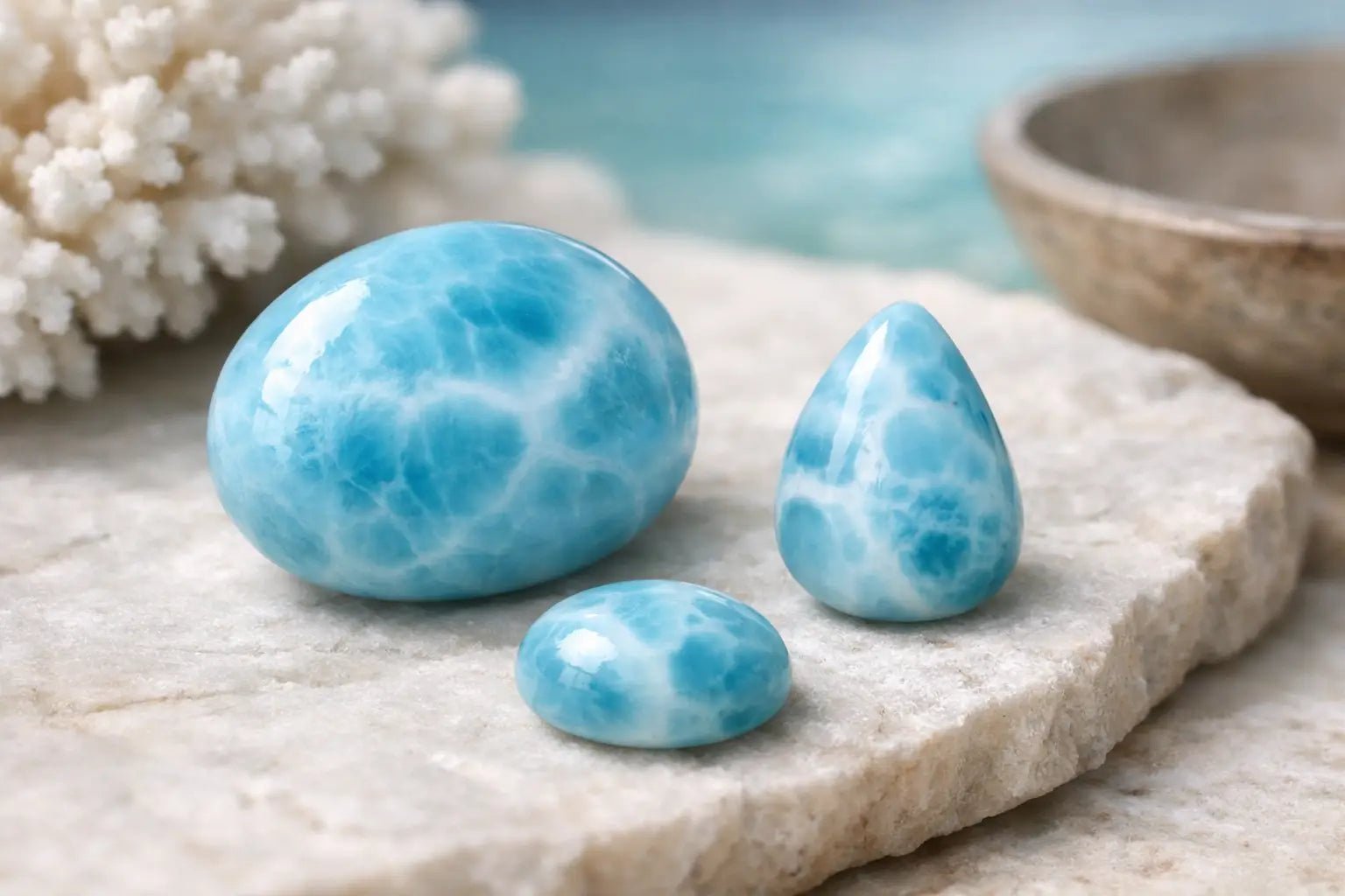 Larimar Cabochon Review Guide - Larimar Creations