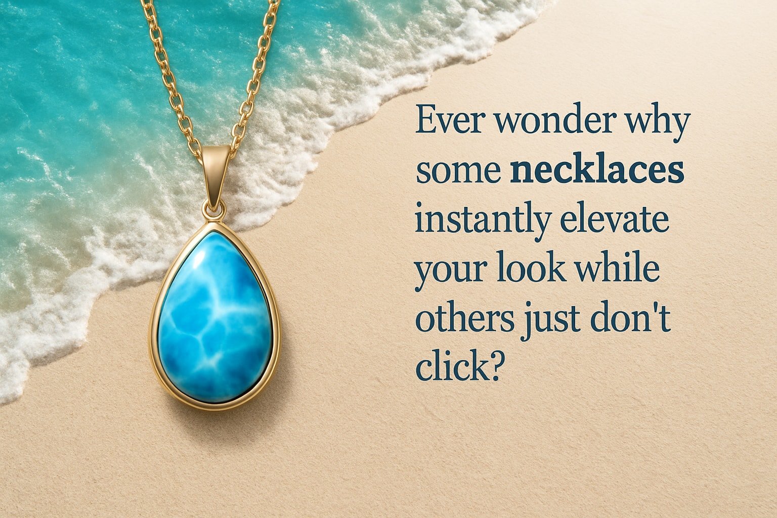 Necklace and Pendant Guide: Styling Tips for 2025 - Larimar Creations