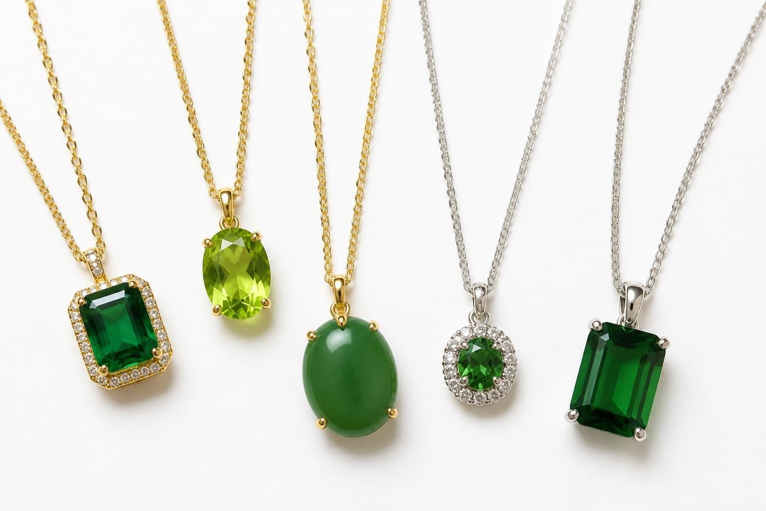 Necklace With Green: Ultimate Guide to Green Gemstone Style - Larimar Creations