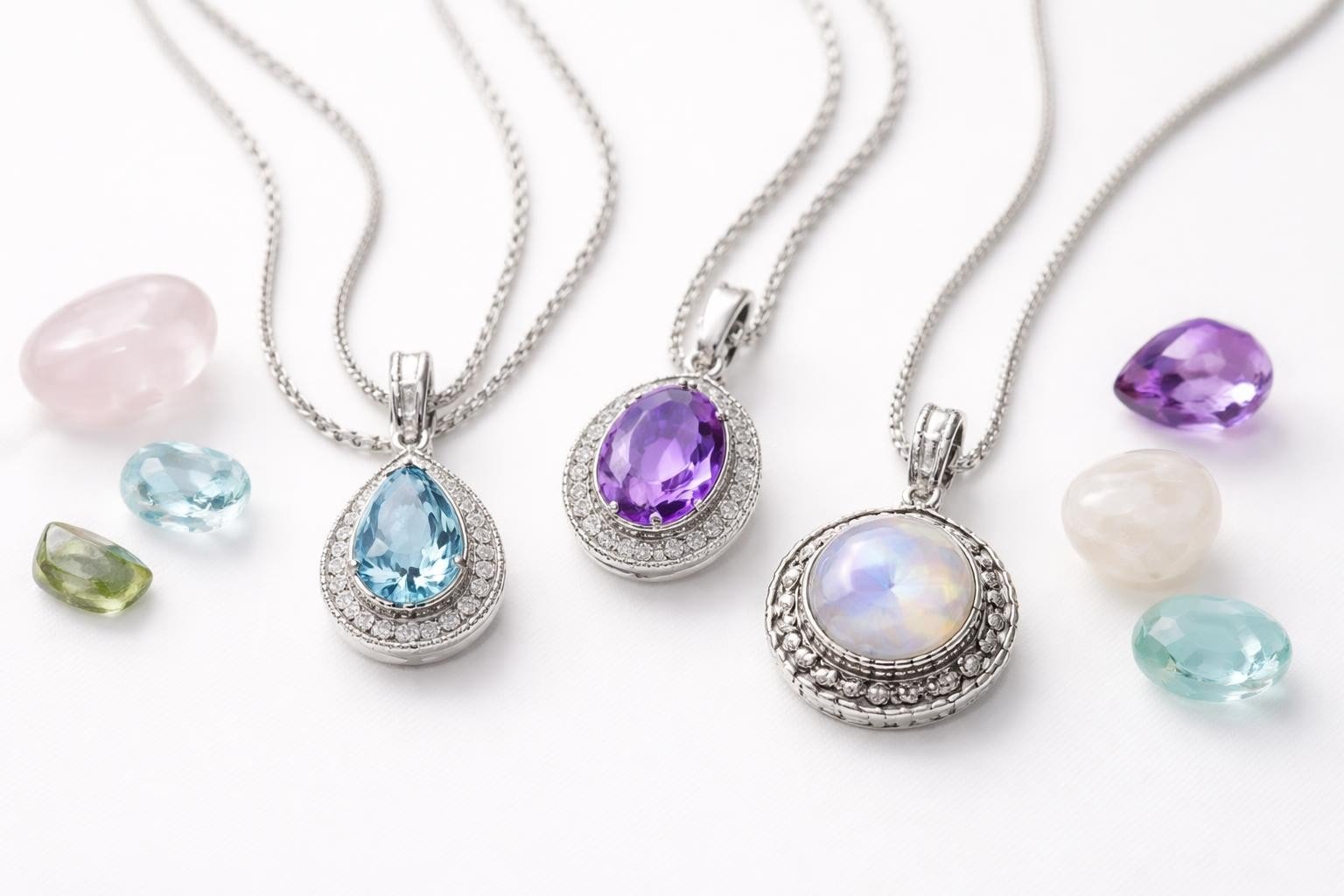 Necklace with Pendant Silver: Your Complete Guide - Larimar Creations