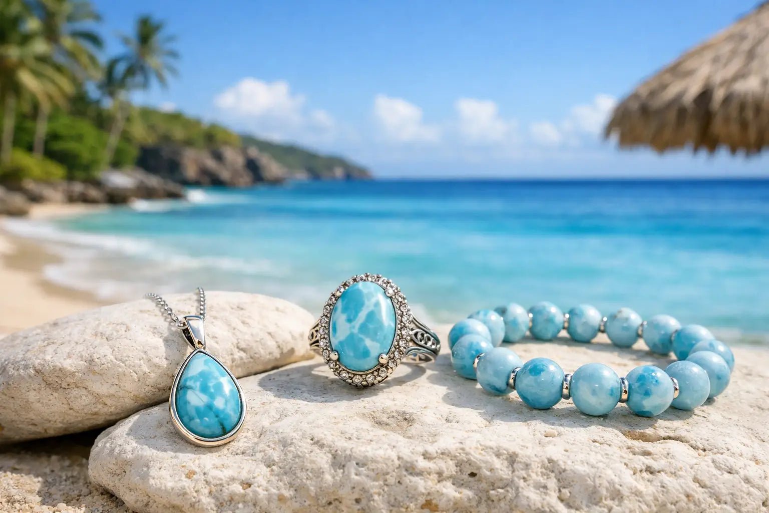 Real Larimar Jewelry Dominican Republic - Larimar Creations