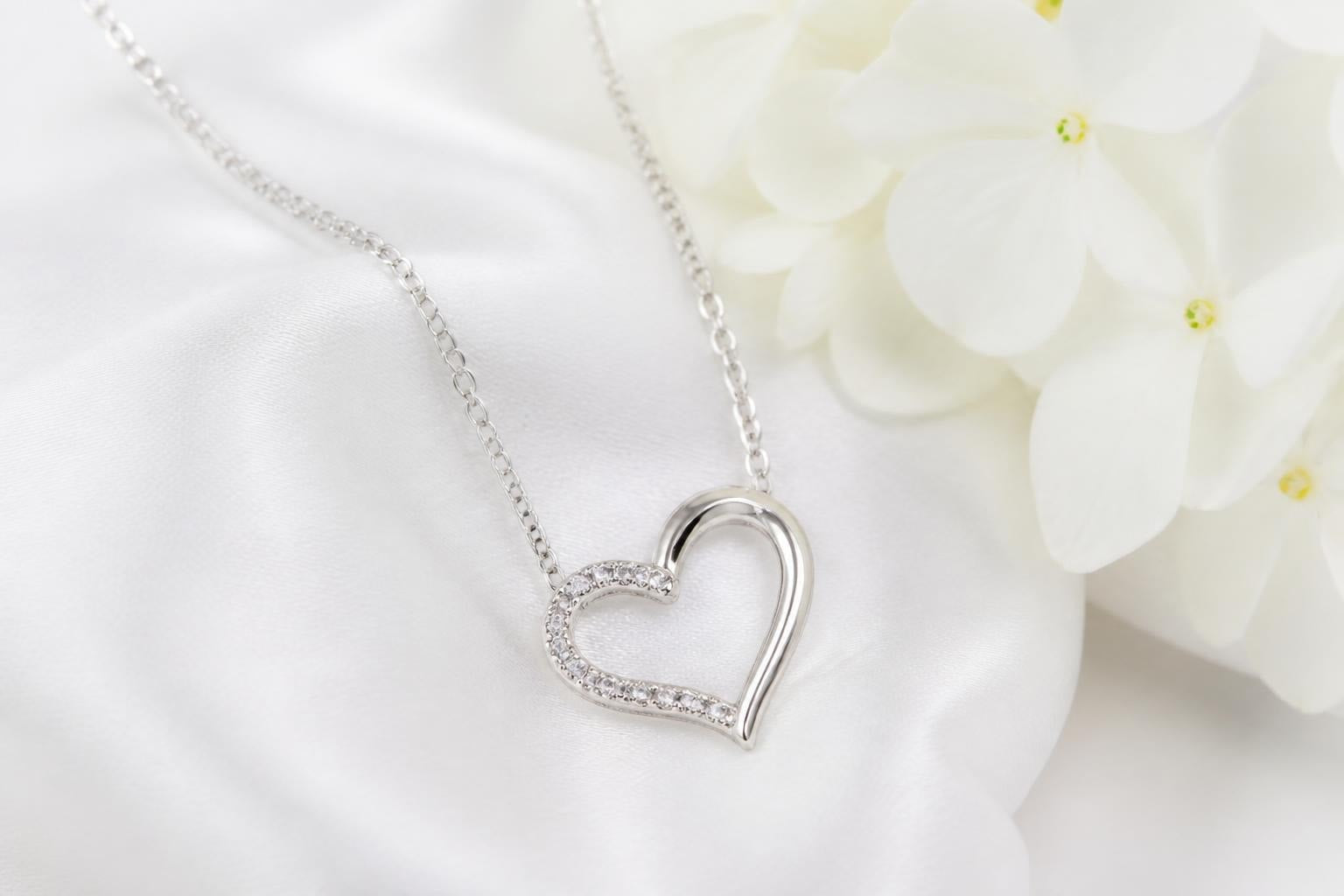 Silver Sterling Heart Necklace: Guide & Care Tips - Larimar Creations
