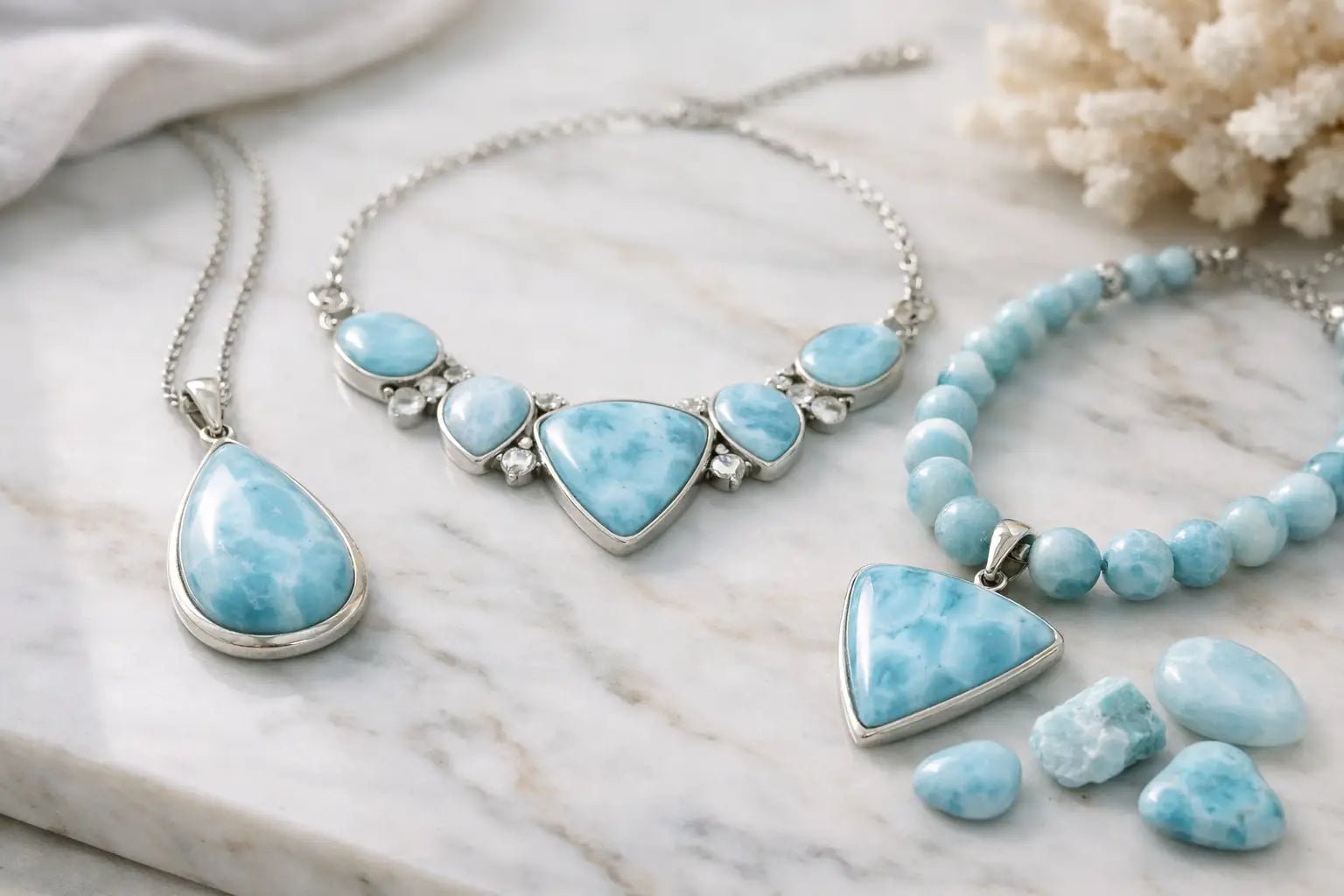 Top Larimar Statement Necklaces to Wear - Larimar Creations