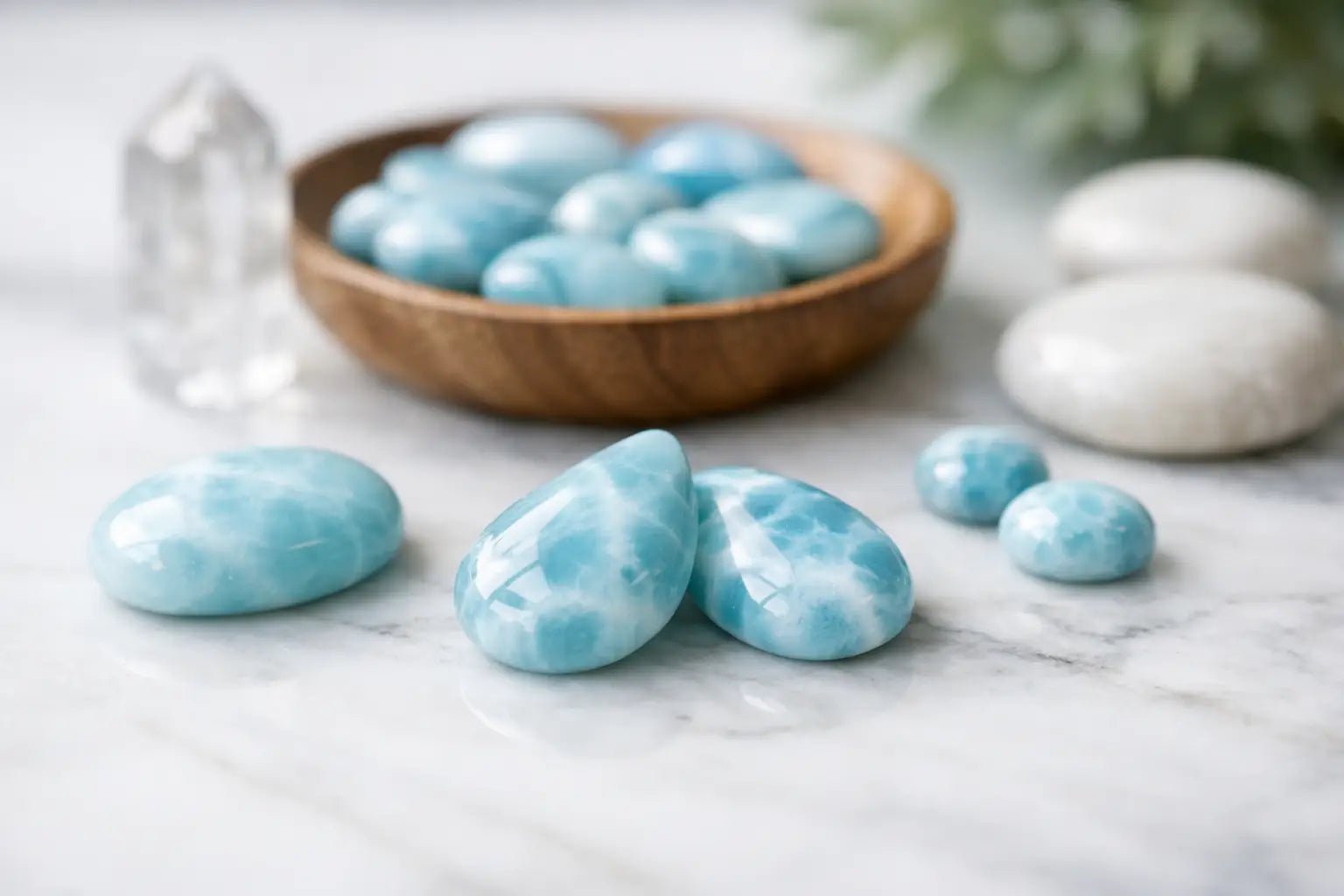 Where to Buy Larimar Cabochons Online - Larimar Creations