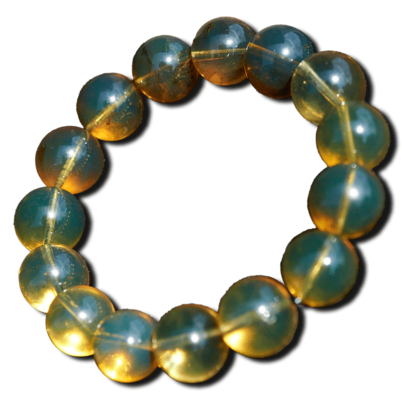 Blue Amber Bracelets