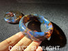 Authentic Blue Amber Dominican Bangle