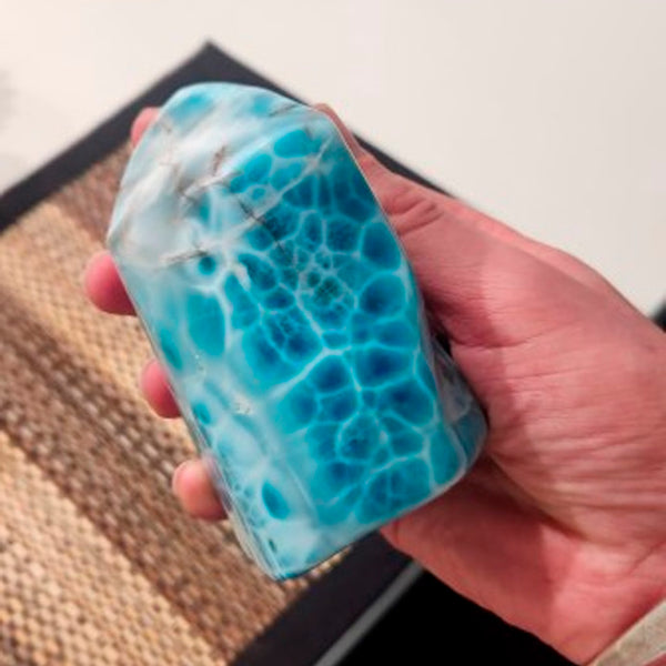 Big Larimar Cabochon Review