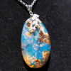 Authentic Dominican Amber Pendant – Handcrafted Jewelry with Rare Blue Glow