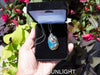 Authentic Dominican Amber Pendant – Handcrafted Jewelry with Rare Blue Glow