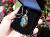 Authentic Dominican Amber Pendant – Handcrafted Jewelry with Rare Blue Glow