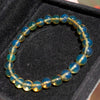 Authentic Blue Amber Dominican Beads bracelet