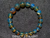 Blue Amber Beads Bracelet, Dominican Blue Amber AAA