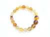 Blue Amber Dominican beads