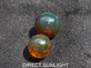 Blue Green Amber Beads bundle set of Qty. 2 Dominican Amber SET #2