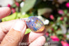 Authentic Blue Amber Dominican Pendant with Bail in 925 Sterling Silver